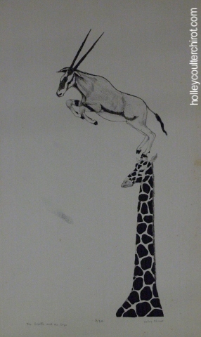 The giraffe and the onyx